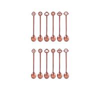 Cucharas de Cubiertos Sambonet Party Items Oriental Acero inoxidable 52649R03 Antique PVD Copper