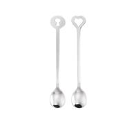 Cucharas de Cubiertos Sambonet Party Items Portafortuna Acero inoxidable 52550C99 Espejo