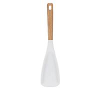 Cucharas de espátula con cuchara - cuchara de ensalada de silicona | Utensilios de cocina de madera | Silicon - serving Spoon | Espátula antiadherente con | Espátula resistente al calor, utensilio de