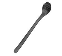 Cucharas de mango largo para revolver, Cucharas de acero inoxidable, de café con mango largo con garra de gato - Cucharadita portátil inoxidable, lindas cucharas mezcladoras para viajes