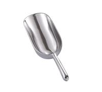 Cucharas de Metal acero inoxidable for comida, pala multiusos for cubitos hielo, palomitas maíz, azúcar, cereales, for cocina, Bar y fiesta, 6 uds para Harina, Comida, Frijoles(S)