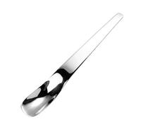 Cucharas de postre de acero inoxidable, mango largo para helado | Cucharas de postre ergonómicas para bodas, hogar, cocina, restaurante, catering, cafetería, fiesta, reunión