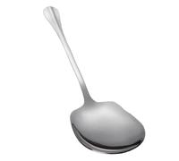 Cucharas de servir para buffet - Cucharas grandes para servir alimentos, cuchara extra de acero inoxidable, flatware, utensilios ergonómicos para servir ensaladas, utensilios para buffet y