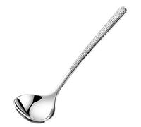 Cucharas grandes para servir | Cucharas grandes | Cucharillas de cubiertos para medir cocinar, comer, restaurantes, bodas, utensilios de acero inoxidable