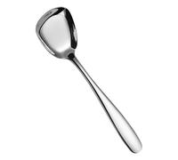 Cucharas medidoras cuadradas de metal, cucharas medidoras de té, mesa de agarre cómodo, cuchara de comida seca o líquida
