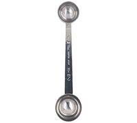 Cucharas Medidoras de Acero Inoxidable de Grado Alimenticio, Doble Punta de 15ML y 30ML, Resistentes a la Corrosión, Mango Largo con Escala, para Café, Harina, Té, Cocina y Reposte