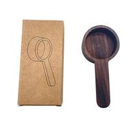 Cucharas medidoras de mango largo/corto, cuchara de café, cuchara de madera para granos enteros o tés, cuchara de madera