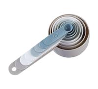 Cucharas medidoras, juego apilable para cocina, cucharas de mango largo, material portátil, función fácil de usar, herramienta de medición, accesorio para repostería y cocina