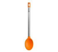Cucharón Bra Efficient A195007 Naranja 35cm Nylon y Silicona Mango Acero Inoxidable