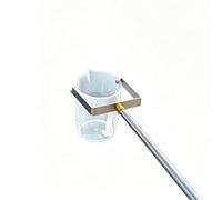 Cucharón de Muestra de Agua Telescópico de 2 Pies a 20 Pies, Vaso de Péndulo Con Muestreo de Agua, Varilla de Muestra de Poste 500/1000ML(P1000ML,60-150cm/2-4.9ft)