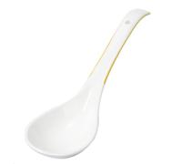 cucharón de sopa, Cuchara de sopa, cucharón gachas cocina cerámica for cocinar en la(Yellow)