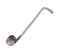 Cucharón de vino, acero inoxidable, ceñador de vino que mide el manejo del manejo largo con el gancho con gancho para la dispensación de vinagre de aceite (304 Pickling de vino 25 ml)