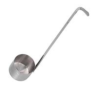 Cucharón de vino, acero inoxidable, ceñador de vino que mide el manejo del manejo largo con el gancho con gancho para la dispensación de vinagre de aceite (304 Pickle de vino 125ml)