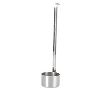 Cucharón de vino de acero inoxidable y cuchara medidora para verter cerveza, cuchara para vino para cocina, barman y bar en casa, herramienta de medición para servir (304 extracto de vino 250ML)