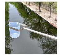 Cucharón for muestreo de agua, poste/varilla, 500/1000 ml, telescópico, for muestreo de agua, varilla ultraligera con vaso de plástico, péndulo, muestra de vaso(500ML,1.17-4m(3.8-13ft))