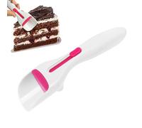 Cucharón Para Masa de Cupcakes - Cucharón Para Hornear Magdalenas Y Cupcakes Distribuidor De Mezcla,Accesorio De Cocina Con Botón Deslizante Para Gofres, Tortitas Y Helado