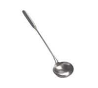 Cucharón para servir sopa Soup Ladle, Wok Spatula,the Longer Handle Shovel Spoon Rustproof, Heat Resistance, Integral Forming Durable Stainless Para guisos