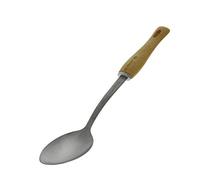 De Buyer Cuhara de servir con mango de madera De Buyer B Bois acero inoxidable