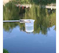 Cucharón Telescópico De Muestreo De Agua De Acero Inoxidable, Poste De Muestreo Ajustable For Ríos, Lagos Y Estanques, Dispositivo Portátil De Prueba(1000ml,1.17m-4m/3.8ft-13ft)