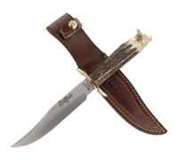 Cuchill de caza muela big five buffalo, hoja de 16 cm de acero x50crmo