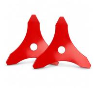 Cuchilla 3 Dientes Desbrozadora para Ryobi OLT1832 2017-2027+ | Acero Aleado Material | Diseño Reforzado | Kit Montaje Incluido | Corte Potente | Afilada Resistente Desgaste | 2pcs