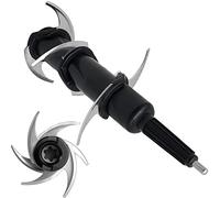 Cuchilla apilada de repuesto compatibles con Ninja Procesador de alimentos Auto-iQ BN800EU BN750EU 1200 W, batidora multifunción accesorios para jarra de 2,1 L