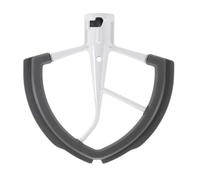 Cuchilla Batidora De Paleta For Mezclar Con Borde Flexible, Compatible Con KitchenAid, Batidora De Pie Con Elevación De Tazón De 6 Cuartos Con Borde De Silicona Flexible