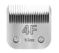 Cuchilla Clipper 4F 5F 7FC 9# 10# 30# 40# 50# Compatible con la mayoría, Compatible con Andis, Compatible con Oster, A5, Compatible con Wahl, Cortadoras para animales KM(Size 4FC-9.5mm)