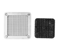 Cuchilla comercial para cortar patatas fritas, cuchilla de acero inoxidable para máquina manual de corte de patatas con marco de aluminio, apta para pepino, berenjena y zanahoria; (6mm)