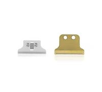 Cuchilla Cortadora De Pelo Eléctrica Pro, Compatible Con Wahl, Recortadora Detailer 8081, Juego De Cuchillas De Repuesto, Cabezal Cortador De Pelo De Titanio Y Cerámica(Gold And Ceramics)