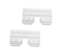 Cuchilla Cortadora Profesional 3F 4F 5F 7F, Compatible Con Andis, Compatible Con Oster A5, Compatible Con Wahl, Compatible Con Km, Clippers Animales Clippers(2 pack Ceramic)