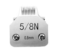 Cuchilla Cortapelos Desmontable For Cuidado De Perros Y Mascotas, 5/8 N, Compatible Con Oster A5, Compatible Con Cortapelos Wahl, KM, Longitud De Corte De 5/8"(0,8 Mm)(2pcs)
