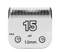 Cuchilla Cortapelos For Perros 3F,4F,5F,7F 9#,10#,30#,40#, 50# A5, Compatible Con Wahl, Compatible Con Andis, Compatible Con Oster(Size 15-1.2mm)
