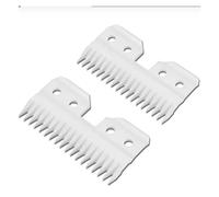 Cuchilla Cortapelos For Perros 3F,4F,5F,7F 9#,10#,30#,40#, 50# A5, Compatible Con Wahl, Compatible Con Andis, Compatible Con Oster(2pcs Ceramic Blade)