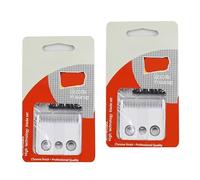 Cuchilla Cromada De Repuesto Profesional, Compatible Con Moser, Cortapelos 1170(C)/ 1400(AF) / 1420(AC)/corte De Clip/red(2pcs)