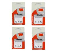 Cuchilla Cromada De Repuesto Profesional, Compatible Con Moser, Cortapelos 1170(C)/ 1400(AF) / 1420(AC)/corte De Clip/red(4pcs)