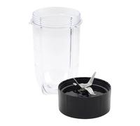 Cuchilla Cruzada De Repuesto + Juego De Tazas De 16Oz, Compatible Con Magic, Compatible Con Bullet, Piezas De Repuesto For Licuadora MB1001 De 250W