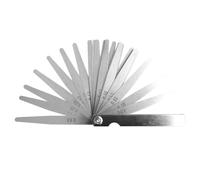 Cuchilla de 32 piezas, medidor de espesor, medidor espaciador de bujías, medidor de distancia para puerta de fuego, herramienta métrica para proyectos domésticos, ideal para válvulas y motores