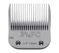 Cuchilla De Acero 3F De 13 Mm For Máquina De Cortar Pelo De Perros, Compatible Con Cuchillas A5, Andis Y Oster.