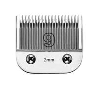 Cuchilla De Acero For Peluquería Canina (tamaño 9), Compatible Con Andis, Oster A5, Wahl Y KM. Longitud De Corte: 2 Mm. Funciona Con Suavidad.