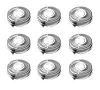 Cuchilla De Afeitar Eléctrica, Compatible Con Philips, Compatible Con Norelco, Shaver Series 5000, AquaTouch, PowerTouch(9PCS)