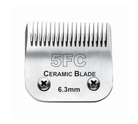 Cuchilla De Cerámica De Repuesto For Perros, Compatible Con Andis/Compatible Con Oster, A5 A6, Golden A5, Turbo A5, Power Max, PowerPro Ultra/KM Series Clippers(5fc)