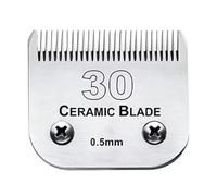 Cuchilla De Cerámica Desmontable For Mascotas, Compatible Con Andis, Compatible Con Oster, A5, Compatible Con Cortapelos For Perros Y Gatos Serie Wahl KM, Tamaño 3/4" (19 Mm)(30)