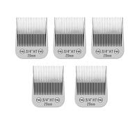 Cuchilla De Cerámica Desmontable Profesional for El Cuidado De Perros Y Mascotas, Compatible Con Andis, A5/, Compatible Con Wahl, Cortapelos for Animales De La Serie KM, 3/4 "HT(3-4 HT 5PC)