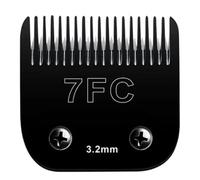 Cuchilla De Cerámica Desmontable Profesional For Perros, Compatible Con Andis, AG, AGC, AGP, AGRC, Compatible Con Oster A5, Compatible Con Wahl, Cortapelos Serie KM10(7FC Professional)