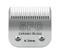 Cuchilla De Cerámica for Cortapelos, Compatible Con Andis, Compatible Con Oster, 10/15/30/40/4FC/5FC/7FC/3-3/4FC A5, Compatible Con Wahl, Piezas De Repuesto De La Serie KM(5FC(6.3mm))
