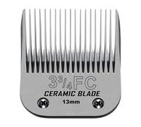 Cuchilla De Cerámica for Cortapelos, Compatible Con Andis, Compatible Con Oster, 10/15/30/40/4FC/5FC/7FC/3-3/4FC A5, Compatible Con Wahl, Piezas De Repuesto De La Serie KM(3 FC(13mm))
