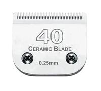 Cuchilla De Cerámica for Mascotas Desmontable HT De 5/8 ", Compatible Con Andis,AG,AGC,AGP,AGRC, Compatible Con Wahl,cortadora Serie KM, Tamaño: 3/4" 16mm(40-)