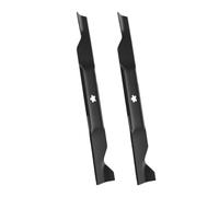 Cuchilla de Cortacésped de Alta Elevación, Repuesto de 46 Pulgadas para Cortacésped Serie YTH, Acero Al Carbono Duradero, Juego de 2 Piezas