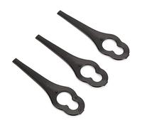 Cuchilla de corte de hierba, 50 piezas Recortadora de hierba Hojas de plástico Cortadora de césped Piezas para ALM 28 30(Negro)
